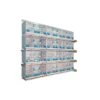 Batterie De 12 Cages 64x30x34 Modèle Champion- New Canariz -Deli Nature Soldes batterie de 12 cages 64x30x34 modele champion new canariz 3000 new canariz livree avec un systeme de rouleaux de papier comme fo