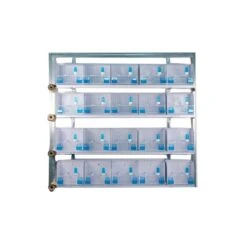 Batteries De 20 Cages D'exposition 35x17x30 - New Canariz