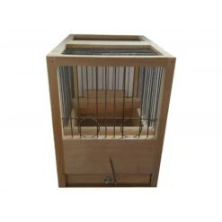 Cage De Chant En Bois 21x24x16cm 7 Cage De Chant En Bois 21x24x16cm -Deli Nature Soldes cage de chant en bois 21x24x16cm 117320000 grizo cage de chant en bois disposant de 2 perchoirs et 2 trous pour mangeoires exter 2