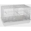 Cage Domus Molinari Blanc 55x32x36cm -Deli Nature Soldes cage domus molinari blanc 55x32x36cm 1560031 domus molinari cage domus molinari blanc dimension 55 x 32 x 36cm