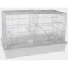 Cage Domus Molinari Blanc 65x34x43cm 1 Cage Domus Molinari Blanc 65x34x43cm -Deli Nature Soldes cage domus molinari blanc 65x34x43cm 1560032 domus molinari cette cage de dimensions 65x34x43 cm est ideale pour les canaris ou
