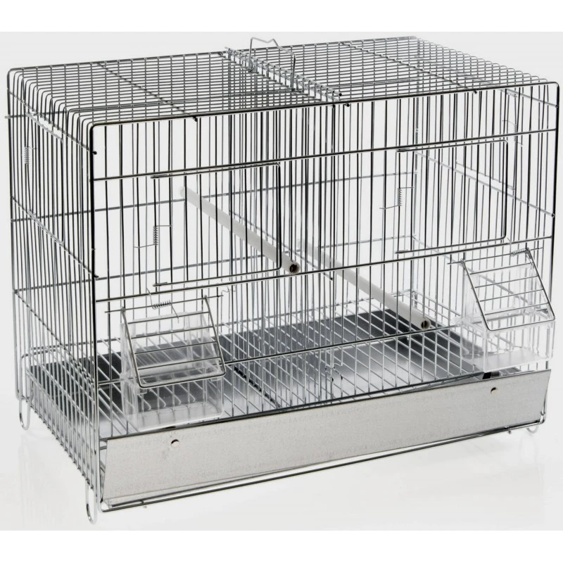 Cage Domus Molinari Métal 2 Compartiments 42x25x31cm 3 Cage Domus Molinari Métal 2 Compartiments 42x25x31cm