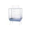 Cage NEOLIFE 80 XL/Bleu - Zolux -Deli Nature Soldes cage neolife 80 xl bleu zolux 104 153ble zolux cage neolife 80 oiseau bleuun habitat adapte pour perruches et grandes perruches