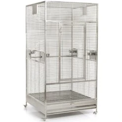 Cage Perroquet En INOX Arkansas I - Montana