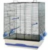 Cage Pour Petits Oiseaux Ambra 56,5x36,5x74cm -Deli Nature Soldes cage pour petits oiseaux ambra 565x365x74cm 5482 vadigran cage oiseau incluant des perchoirs et mangeoires en plastique nettoyag