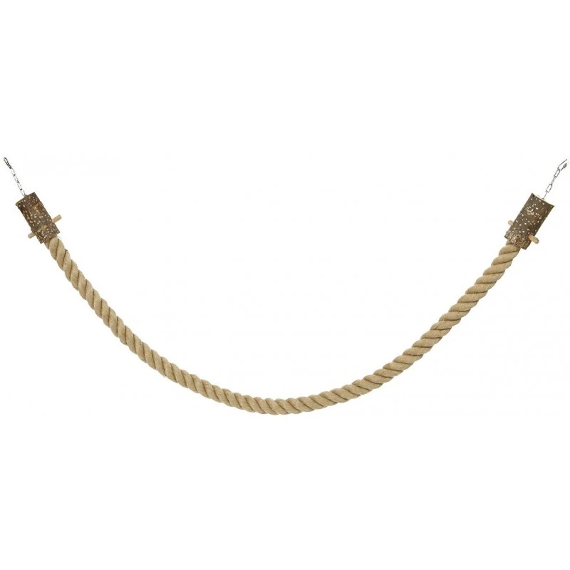 Corde D'escalade En Jute Avec Attache En Acier 5x300cm - Wagner 2 Corde D'escalade En Jute Avec Attache En Acier 5x300cm - Wagner