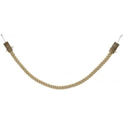 Corde D'escalade En Jute Avec Attache En Acier 5x400cm - Wagner