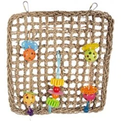 Filet D'escalade Zostère Avec Des Jouets Colorés 41x37cm - Duvo+