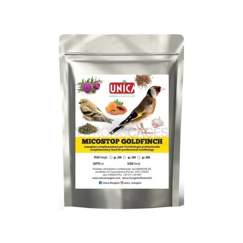 Micostop Goldfinch 500gr - Unica 3 Micostop Goldfinch 500gr - Unica