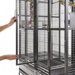 Montana Palace 184x101x185cm 10 Montana Palace 184x101x185cm -Deli Nature Soldes montana palace 184x101x185cm k35030 wagner montana cages le modele palace est lune des plus grandes cages a perroquets au monde 1 3