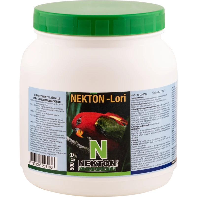 Nekton-Lori 500gr - Concentré Complet Pour Perroquets Nectarivores - Nekton 3 Nekton-Lori 500gr - Concentré Complet Pour Perroquets Nectarivores - Nekton