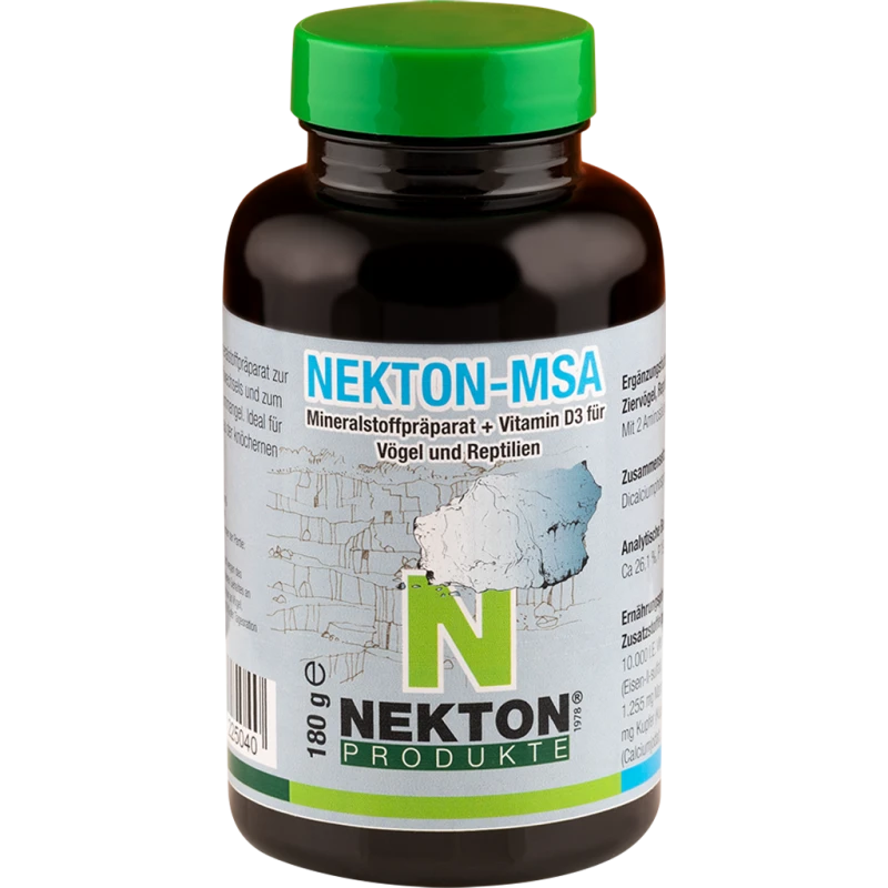 Nekton-MSA 180gr - Complément En Minéraux Et Acides Aminés - Nekton 3 Nekton-MSA 180gr - Complément En Minéraux Et Acides Aminés - Nekton