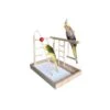 Terrain De Jeu En Bois 35,5x25x27 Cm -Deli Nature Soldes terrain de jeu en bois 355x25x27 cm 31526 nobby terrain de jeu en bois pour perruches