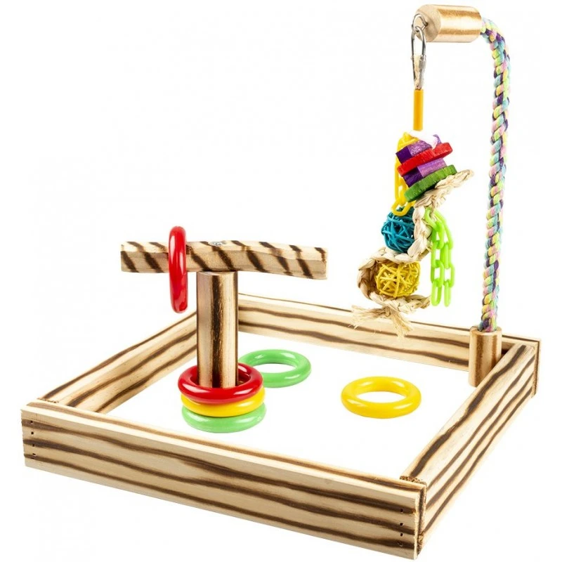 Terrain De Jeu Kiki Multicolore 35x35x37,5cm - Duvo+ 3 Terrain De Jeu Kiki Multicolore 35x35x37,5cm - Duvo+